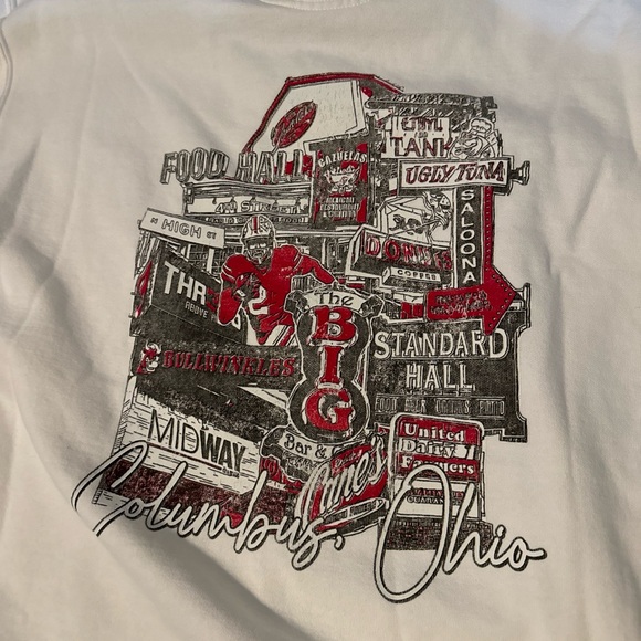 Vintage Ohio State University Buckeyes Crewneck Sweatshirt - Columbus Graphic - Picture 3 of 7